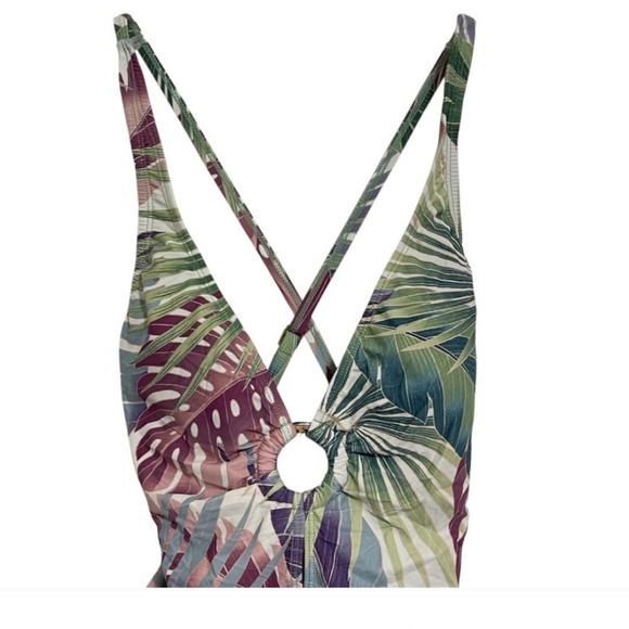 BleuRod Floral Breeze Ring Me Up  X-Back sz 12 - Picture 4 of 16